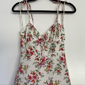 Forever21 floral a-line dress